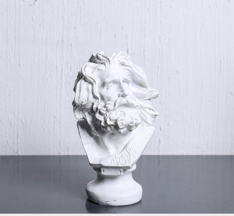 Creative Angel Plaster Character Sculpture: A Touch of Elegance